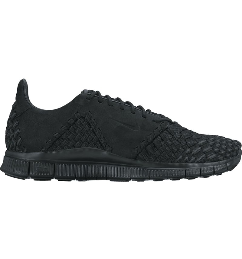Nike Free Inneva Woven Triple Black Men's 845014-001 US