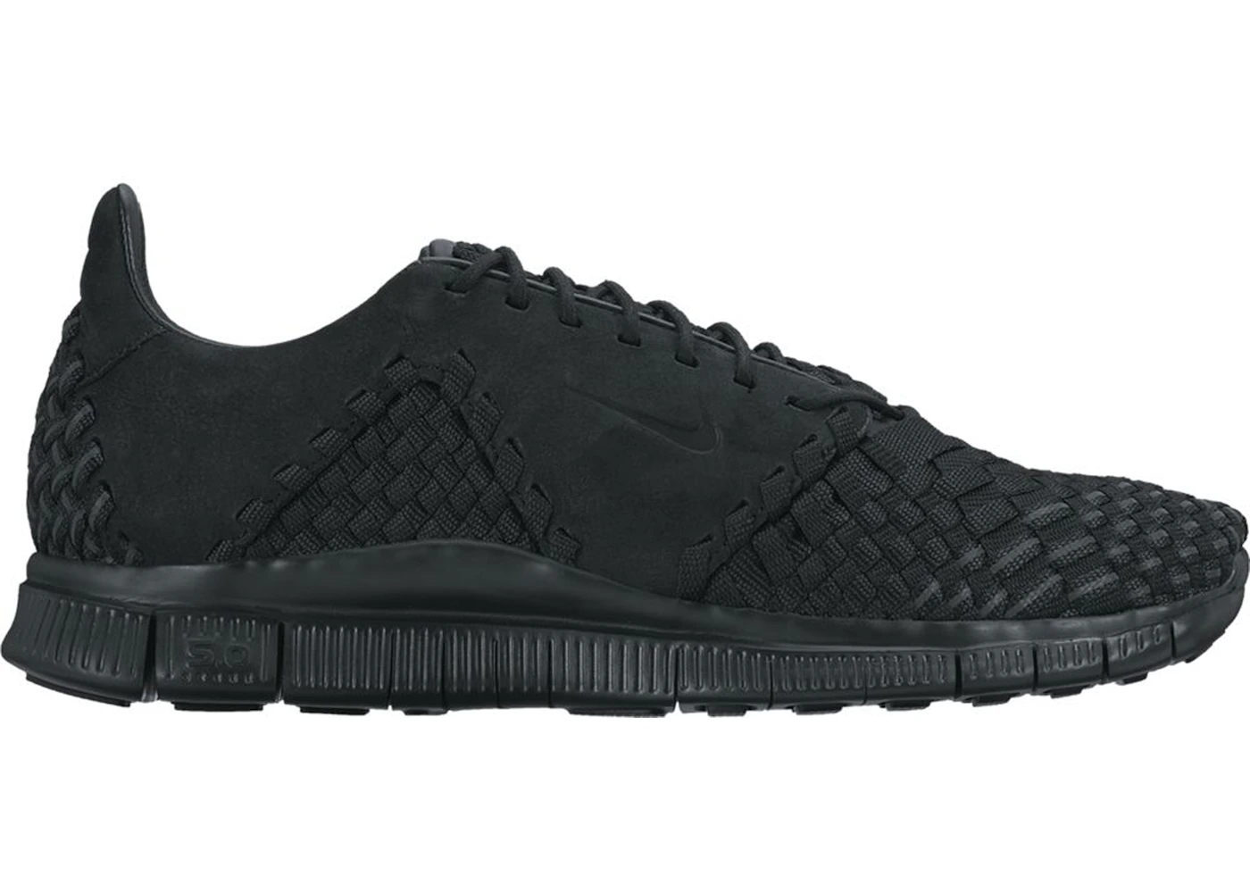 Nike Free Inneva Woven 2 Triple Schwarz Herren 845014 001 DE