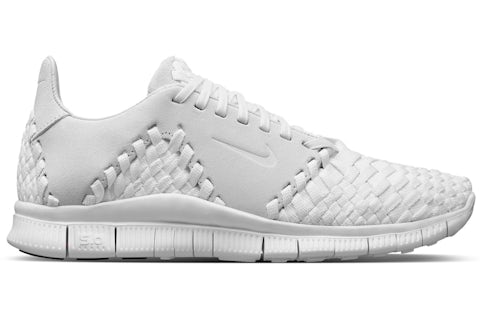 Nike Free Inneva Woven Triple White Men's 813040-111 US