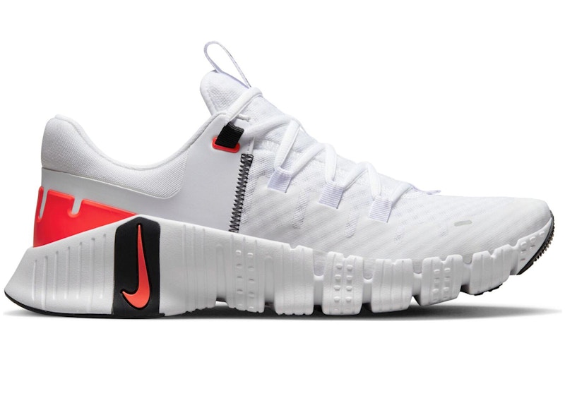 Nike Free Metcon 5 White Bright Crimson Men s DV3949 100 US