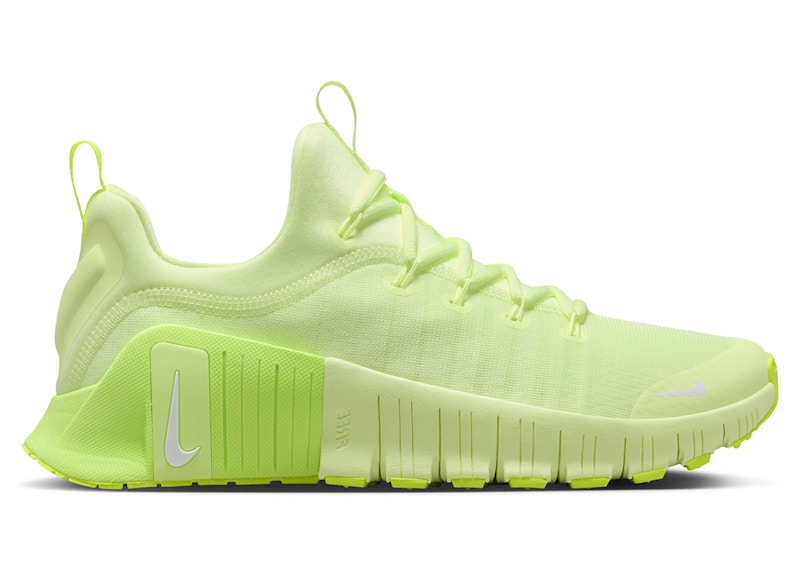Pre-owned Nike Free Metcon 6 Barely Glow White (women's) Sneakers In Glow In Barely Volt/volt Glow