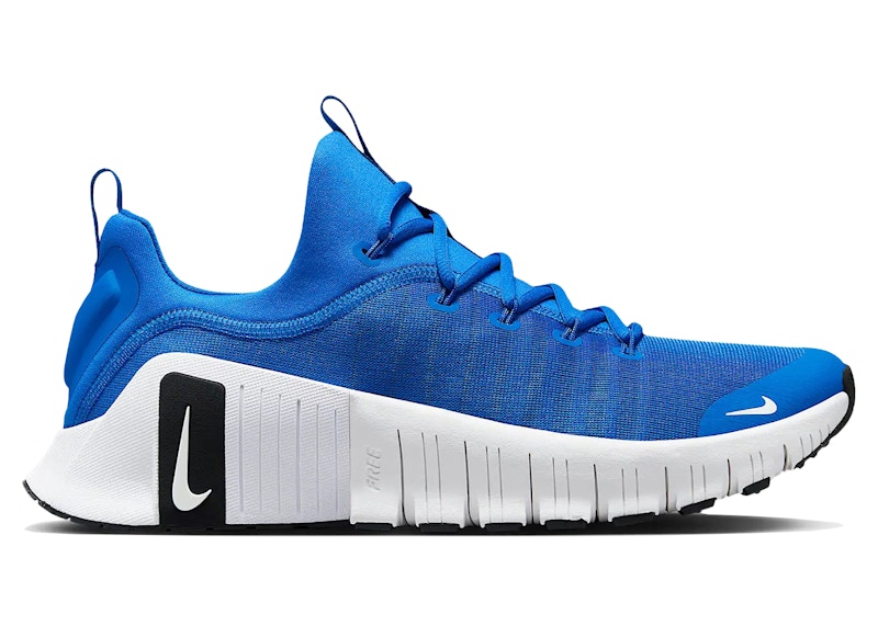 Pre-owned Nike Men's Free Metcon 6 Tb Sneakers In Signal Blue/black/white In Multi