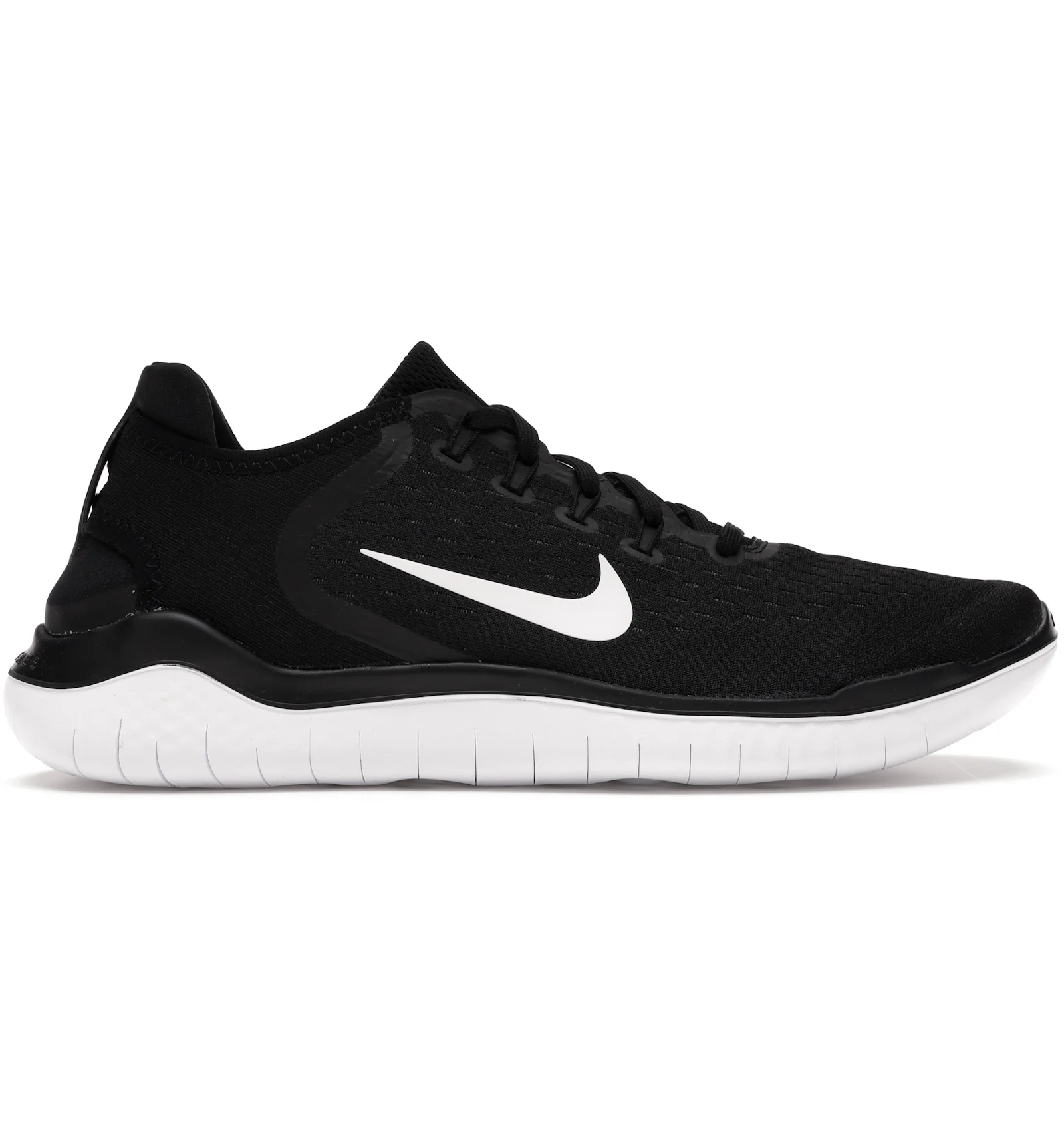 Nike Free RN 2018 Black White Men s 942836 001 US