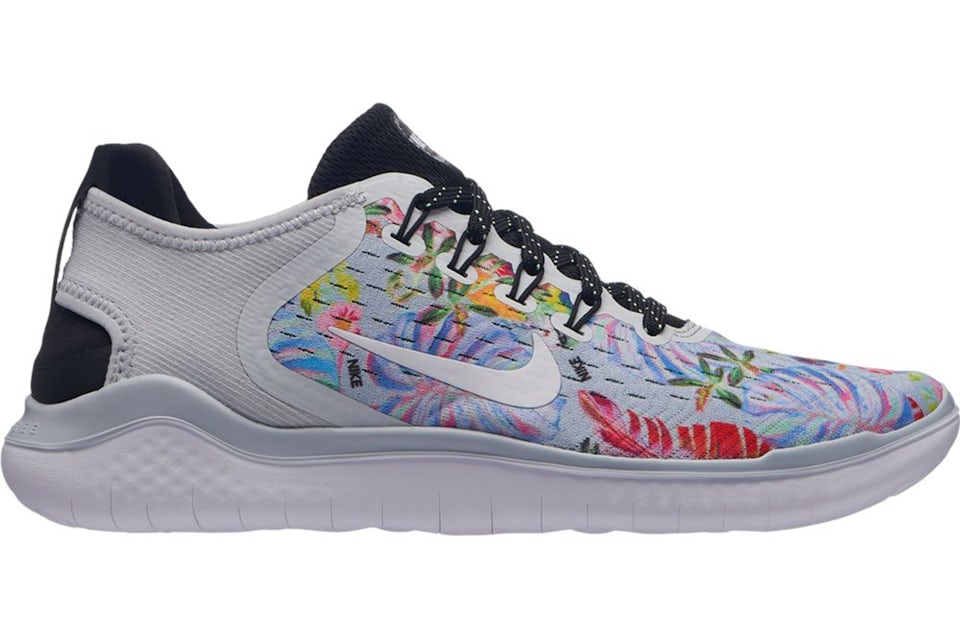 Nike free rn 2018 2025 women's floral