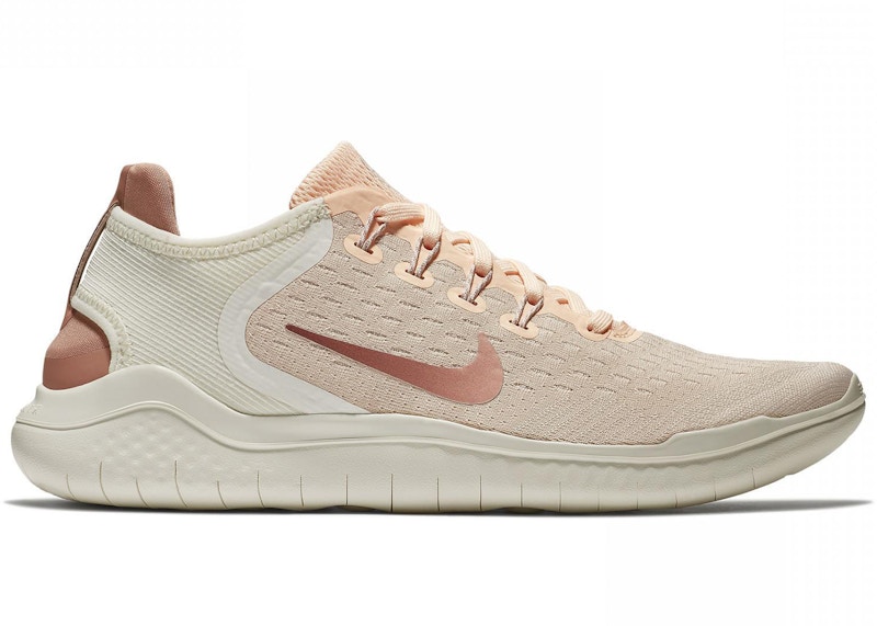 Nike free rn flyknit 2018 women's store guava ice