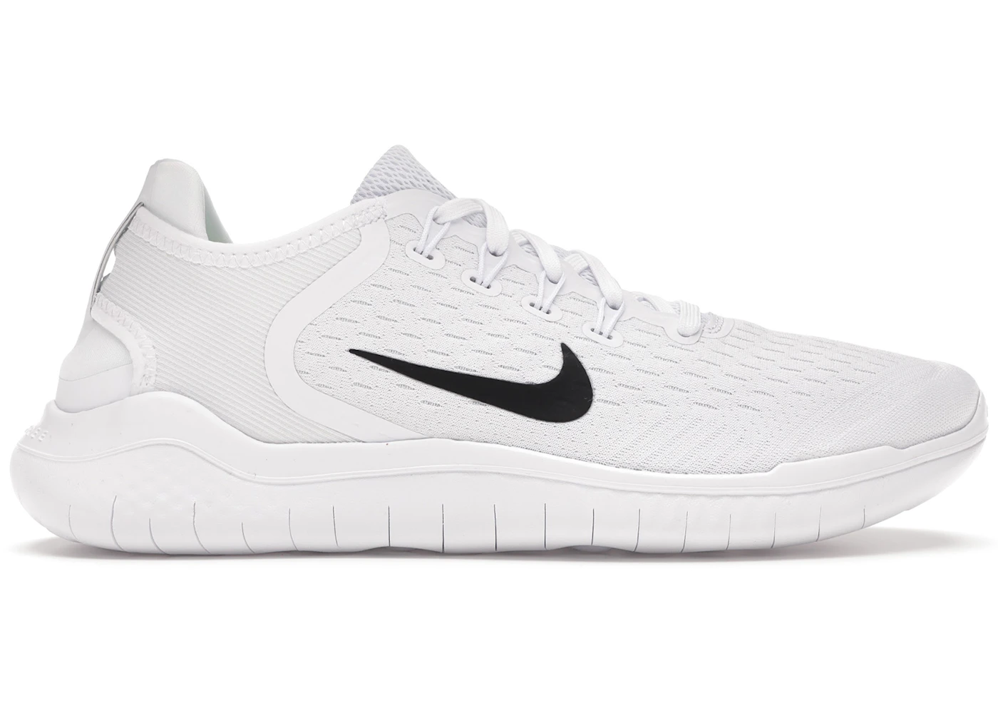 Nike Free RN 2018 White Men's - 942836-100 - US