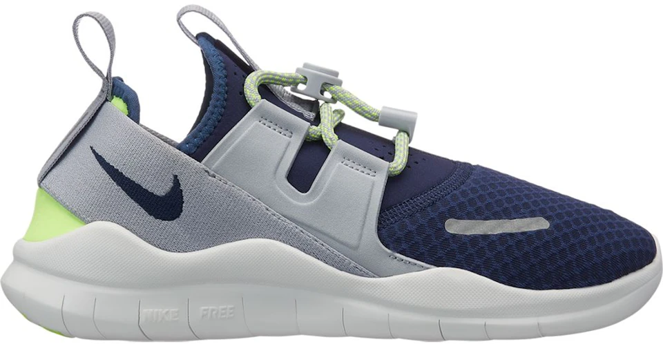 Exquisito piso Samuel Nike Free RN CMTR 2018 Navy Grey (GS) - AH3460-400 - US