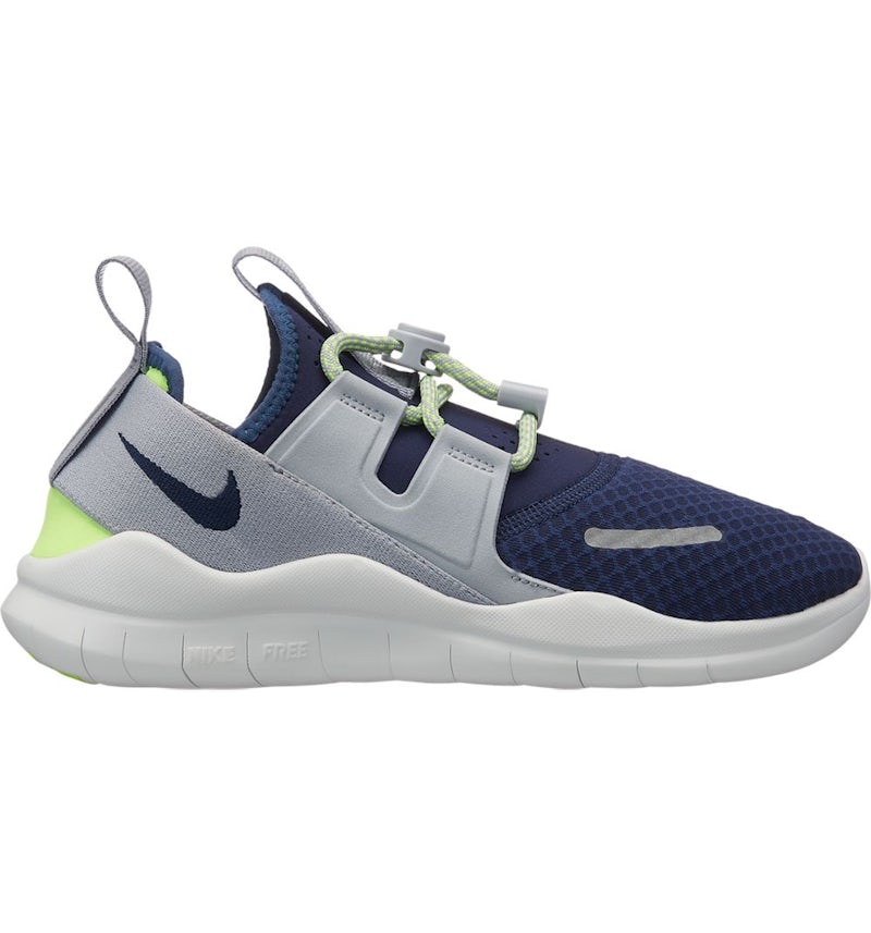 Nike Free RN CMTR 2018 Navy Grey GS AH3460 400 US