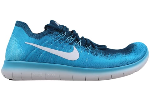Nike Free RN Flyknit 2017 Blue Lagoon Men's 880843-400 US