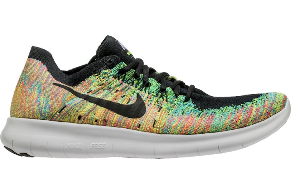 Nike Free Rn Flyknit 17 Multi Color 0843 005 Nike Free Rn Flyknit 17 Multi Color 0843 005