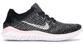 Nike Free RN Flyknit 2018 Black Pink Foam (Women's)