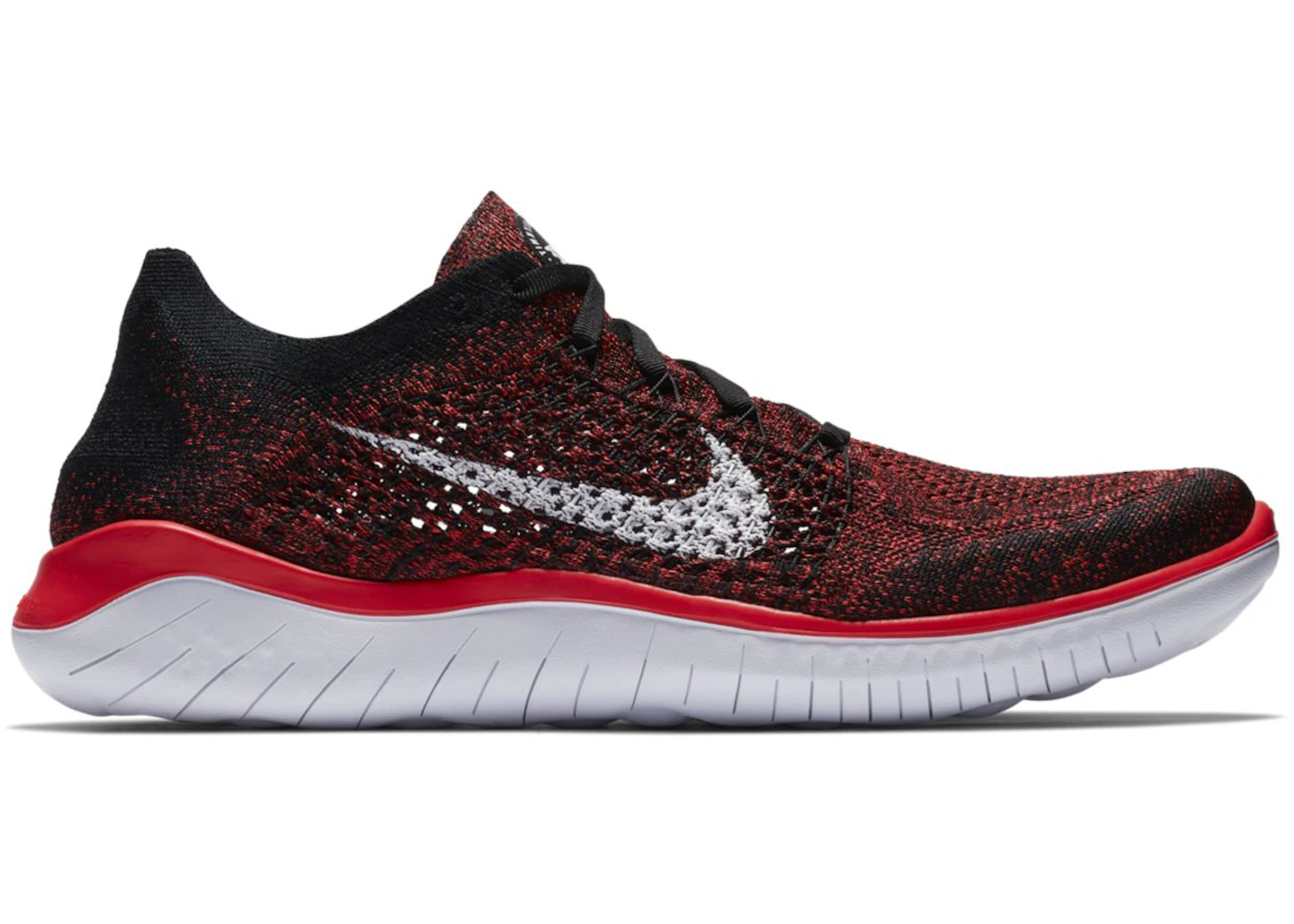 Nike free rn flyknit 2018 crimson Clearance