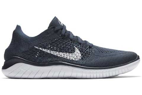 Nike Free RN Flyknit 2018 College Navy Men's 942838-400 US