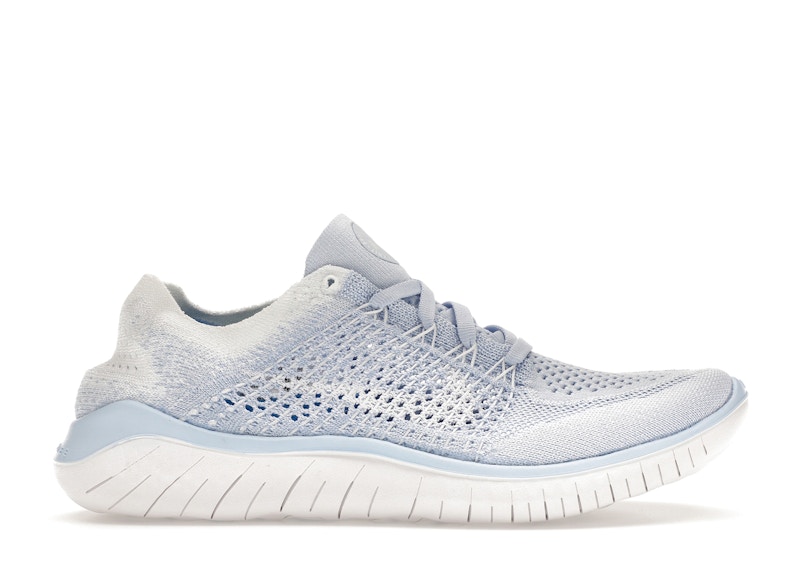 Free rn flyknit 2018 women's light blue best sale