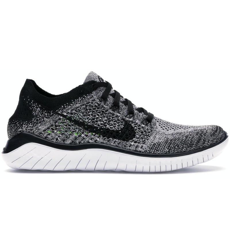 Nike Free RN Flyknit 2018 Oreo Women s 942839 101 US