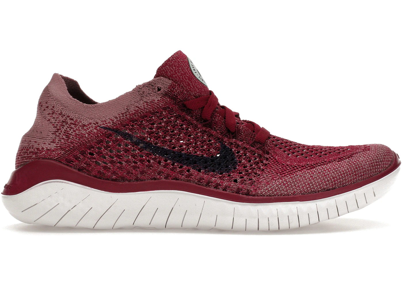Nike Free RN Flyknit 2018 Raspberry Red (Women's) 942839-600 GB