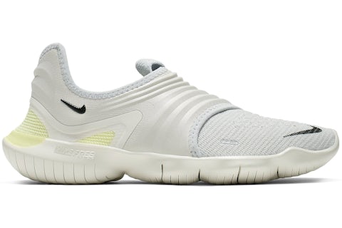 Nike Free RN Flyknit 3.0 Pure Platinum Luminous Vert femme Style AQ5708 004 FR