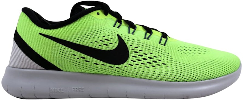 Nike free rn green sale