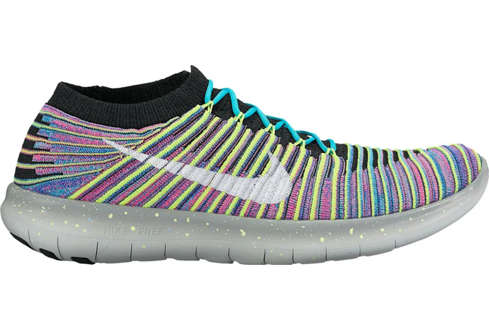 Nike free hot sale flyknit multicolor mens