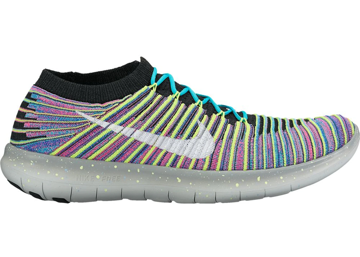 Nike Free RN Motion Flyknit Multi Color Men s 834584 006 US