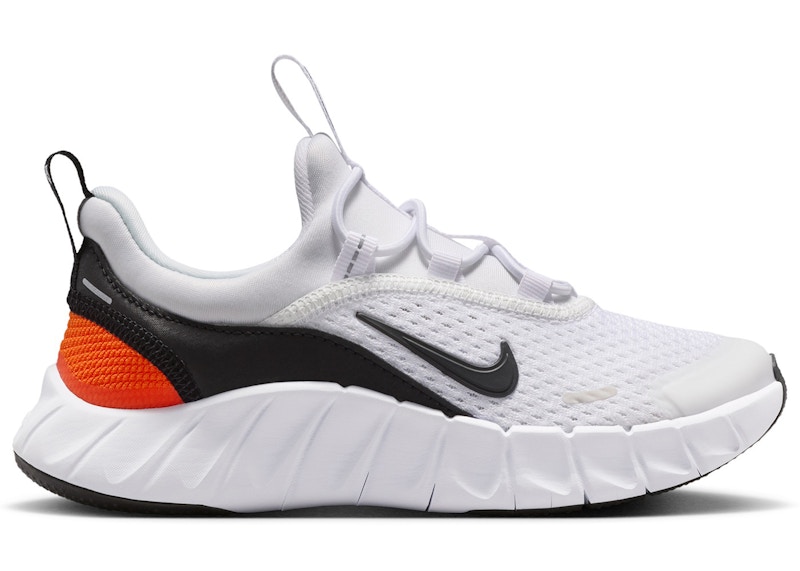 Nike Free Ride White Safety Orange Black (PS)