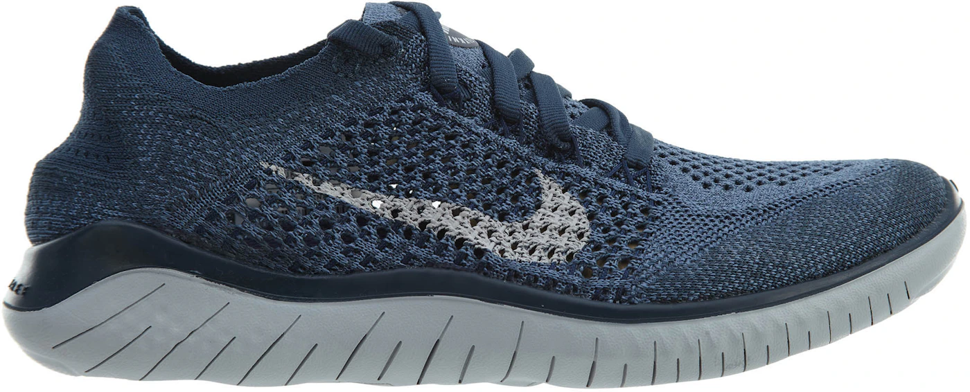 prisión Plausible Calamidad Nike Free Rn Flyknit 2018 Squadron Blue Pure Platinum (Women's) -  942839-401 - US
