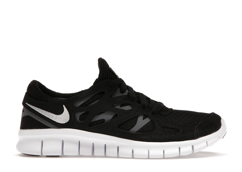 Nike black free run on sale womens