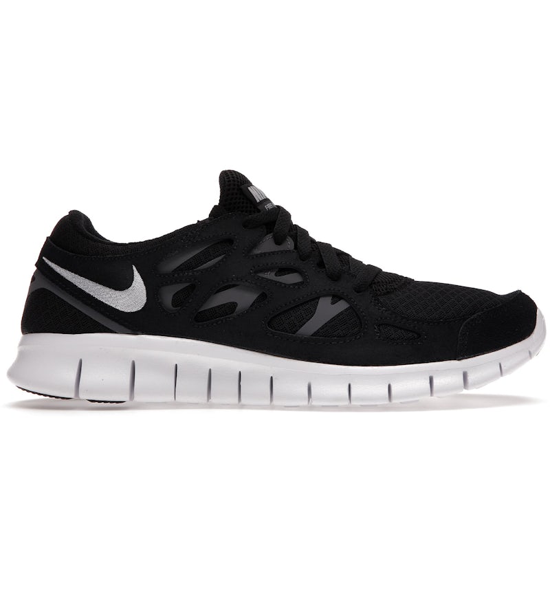 Nike Free Run Black White Men's 537732-004 US