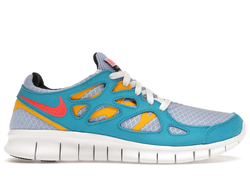 Nike Free Run 2 Cyber Blaugrun Herren 537732 405 DE