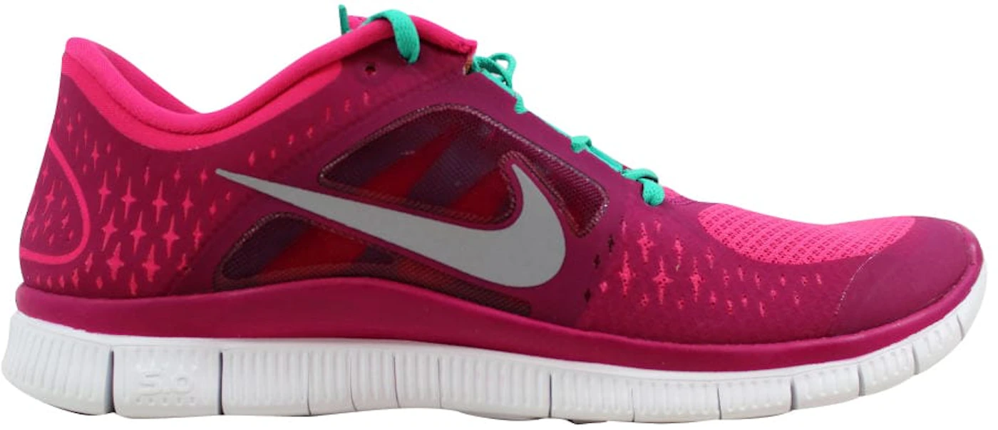 Nike Free Run+ 3 Pink Force/Reflect Silver-Sport Fuchsia (Women's) -  510643-644 - US