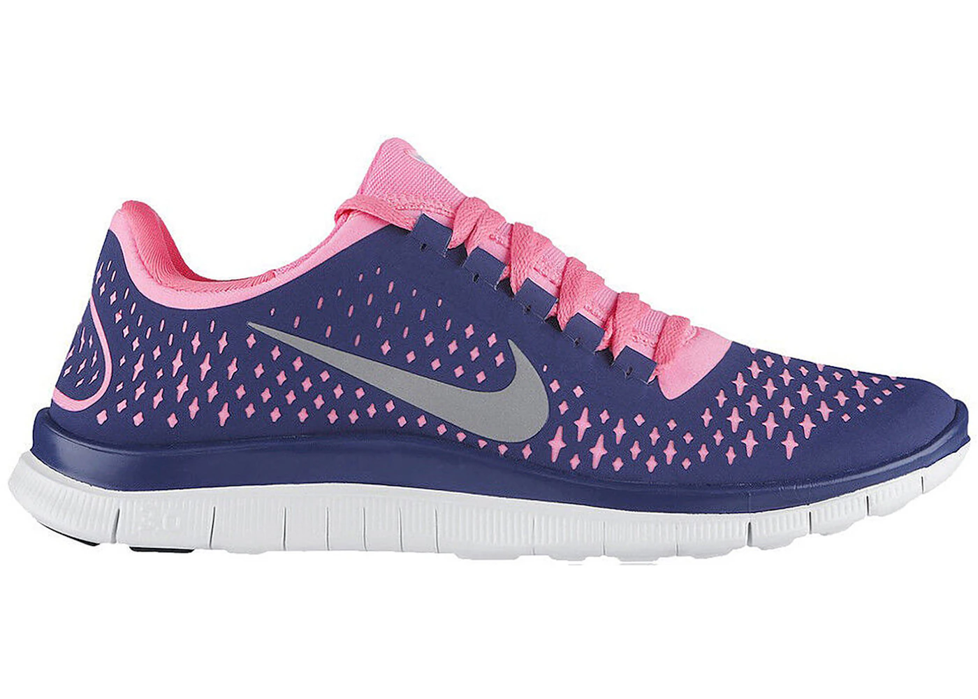 Nike Free Run 3.0 V4 Deep Royal Blue Pink (Women's) - 511495-406 - IT
