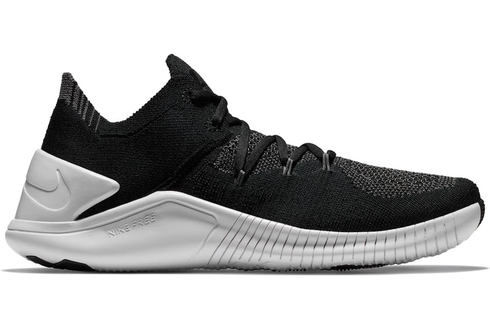 Nike Free Flyknit 3 Black White Dark Grey (W) 942887-001 - US