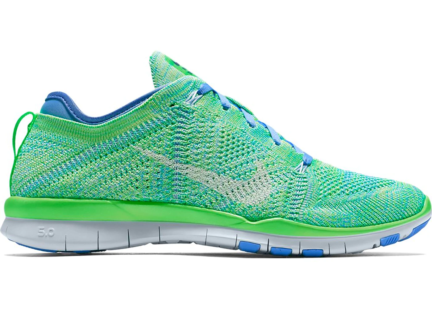 Nike free flyknit 5.0 tr green cheap