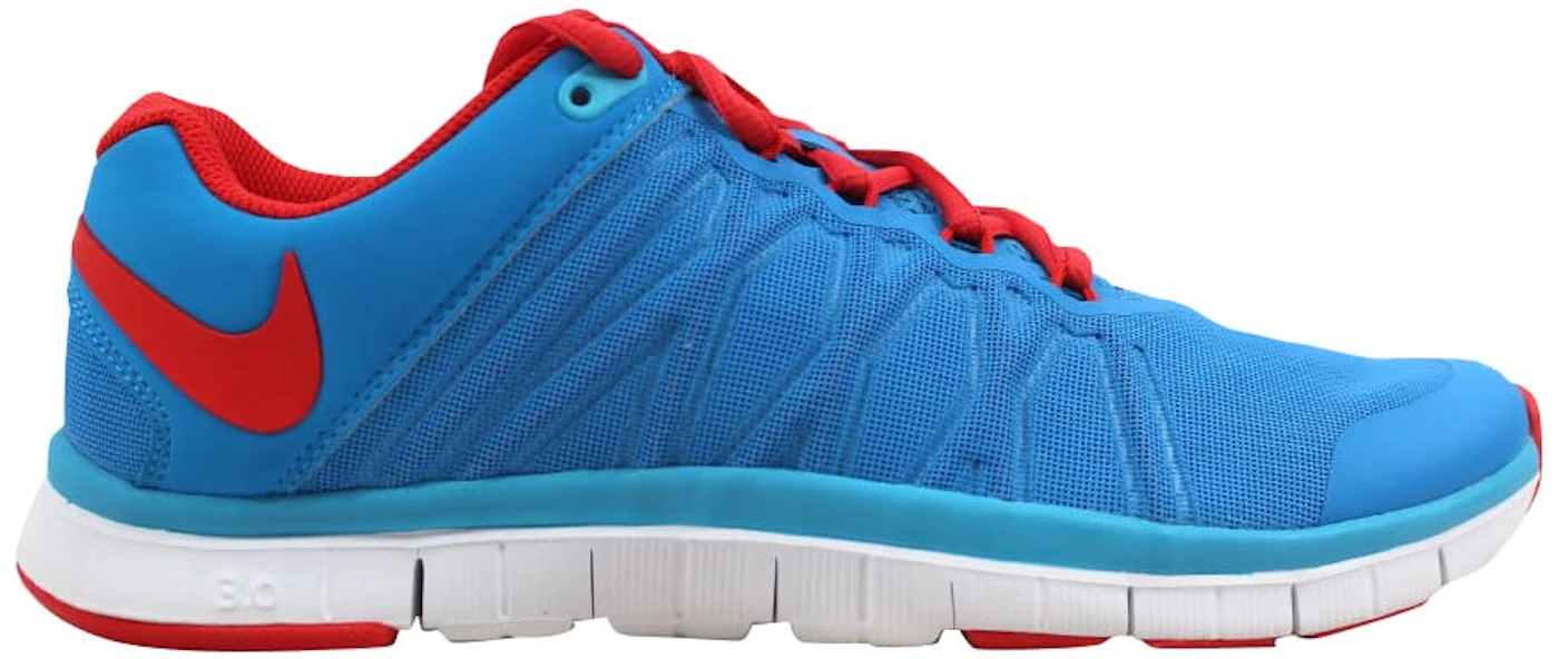 Nike Free Trainer 3.0 Vivid Blue/Light Crimson-White - 630856-400 -