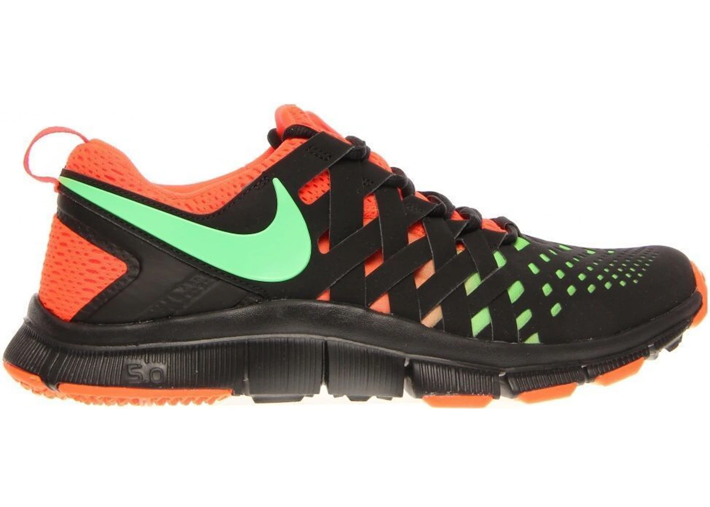 Nike Free Trainer 5.0 Black Neon Crimson Herren 579813 003 DE