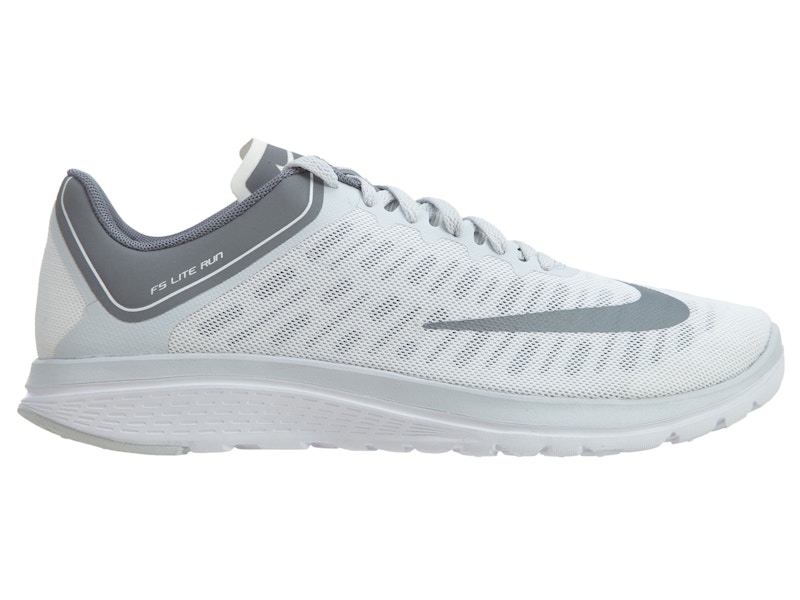 Nike Fs Lite Run 4 White Cool Grey Pure Platinum Men s 852435 100 US