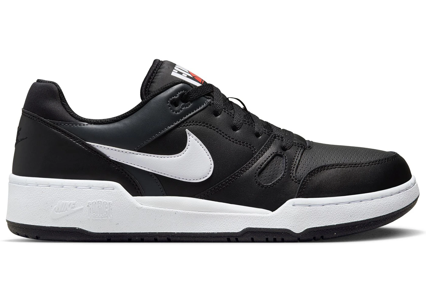 Nike Full Force Low Black White Anthracite Sail Men's - FB1362-001 - US