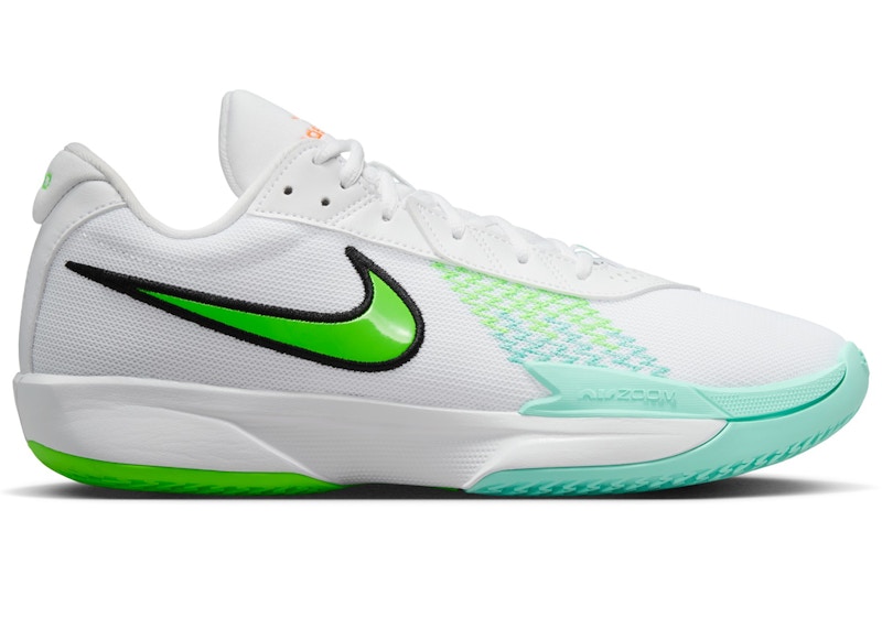 Nike GT Cut Academy White Green Strike Bleached Turquoise