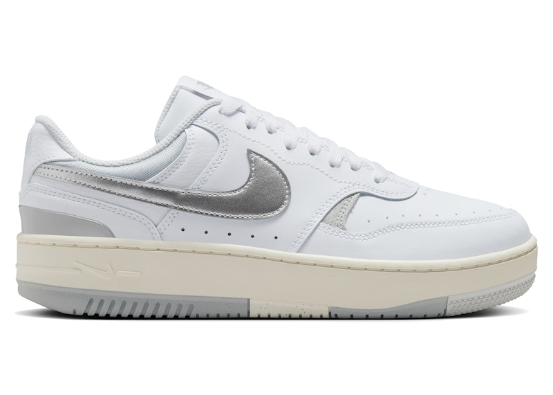 国内配送 NIKE WMNS GAMMA FORCE WHITE /S.GREY Nike Gamma Force WMNS White / Smoke Grey - Jun 2024