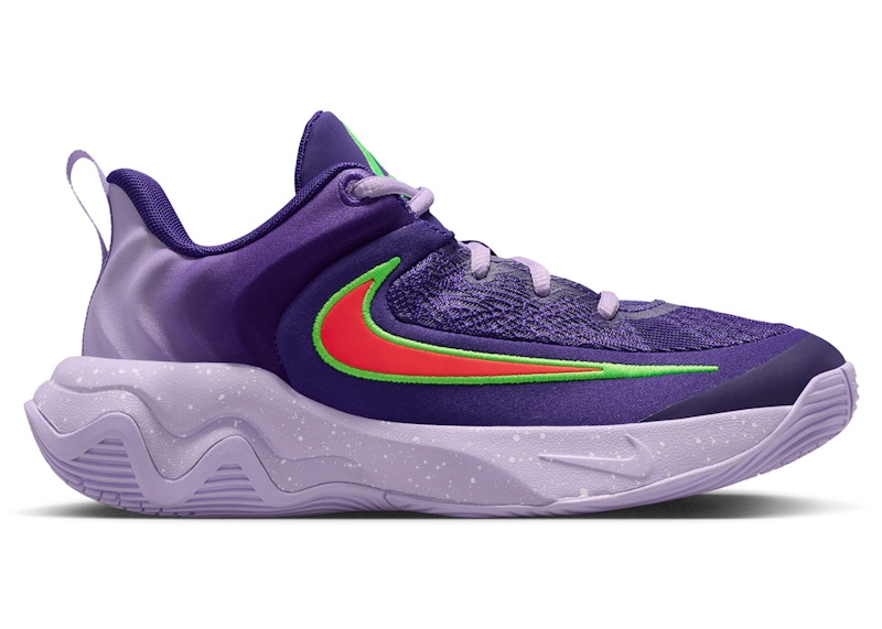 Pre-owned Nike Giannis Immortality 4 Crimson Sneakers In Court Purple/hydrangeas/white