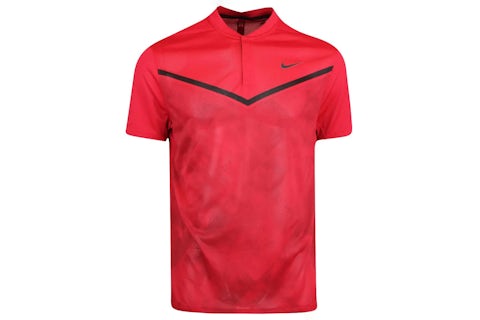 Golf Course Nike Red Tiger Woods Shirt Nike Dri-FIT TW Tiger Woods