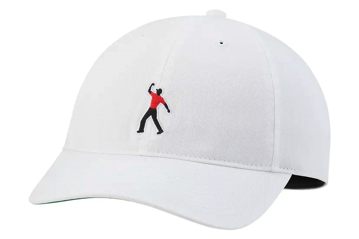 Pre-owned Nike Golf Tiger Woods Heritage 86 Cap White