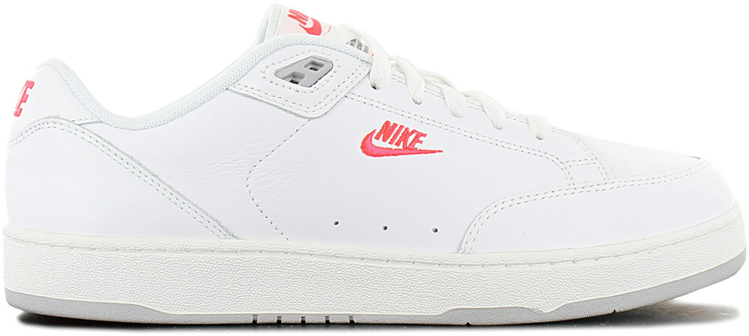 Nike Grandstand 2 White Solar Red Wolf Grey - AA8005-103 MX
