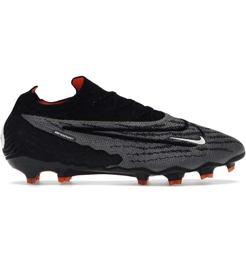 Nike Gripknit Phantom GX Elite FG en negro y gris humo oscuro