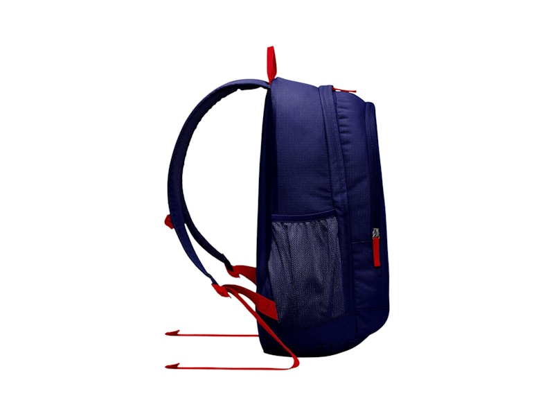 Pre-owned Nike Hayward Backpack In Blue Void/university Red