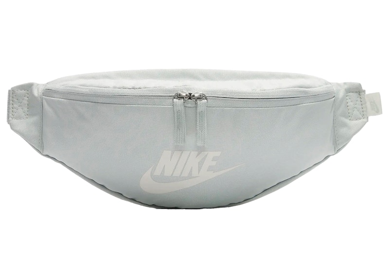 nike white waist bag