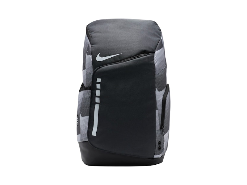 Pre-owned Nike Men's  Hoops Elite Printed Backpack (32l) In Anthracite/black/white In Multi