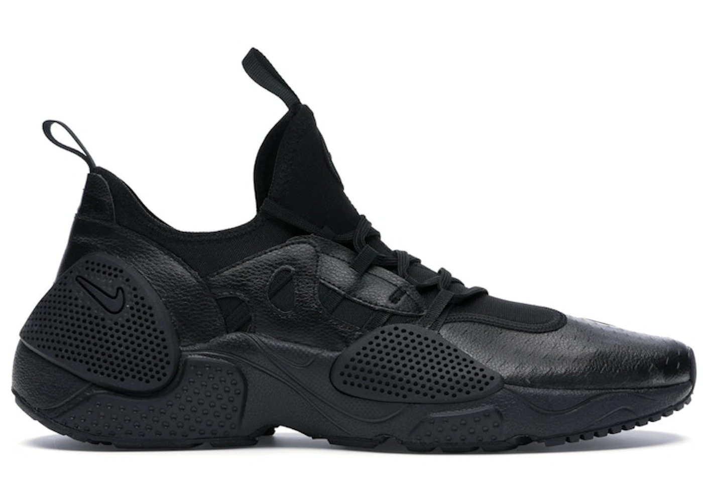 Nike Huarache Leather Triple Black Men's AV3598-002 US