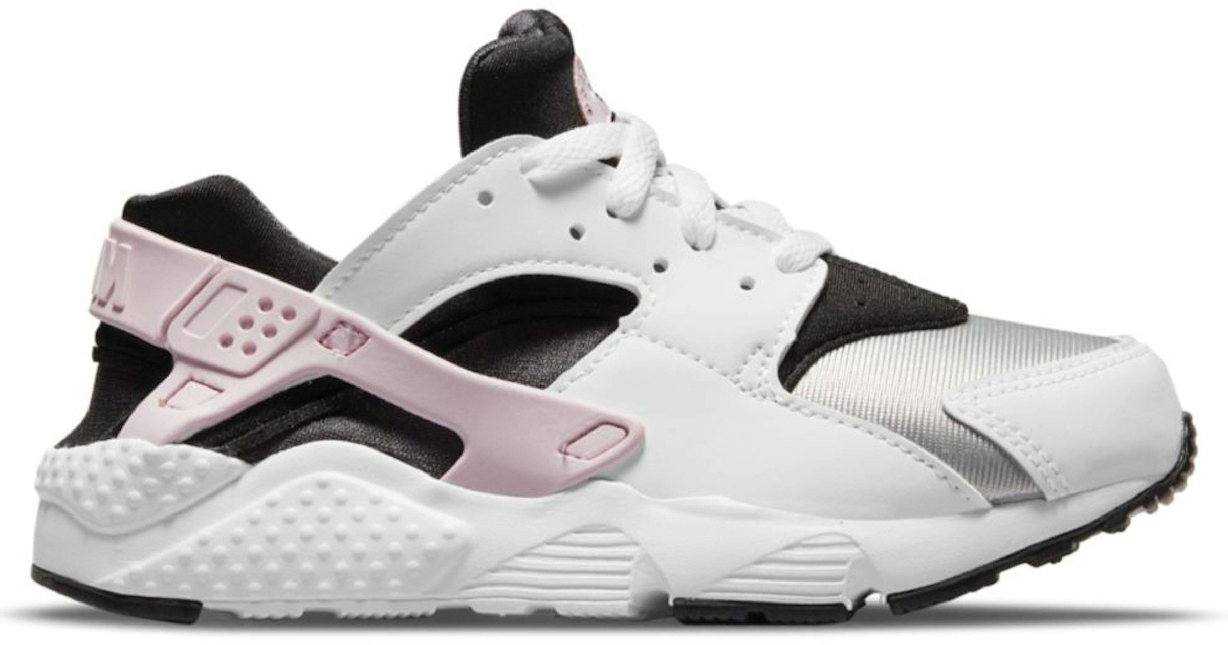 masculino Prestigio arco Nike Huarache Run Grey Fog Pink Foam (PS) Kids' - 704949-115 - US