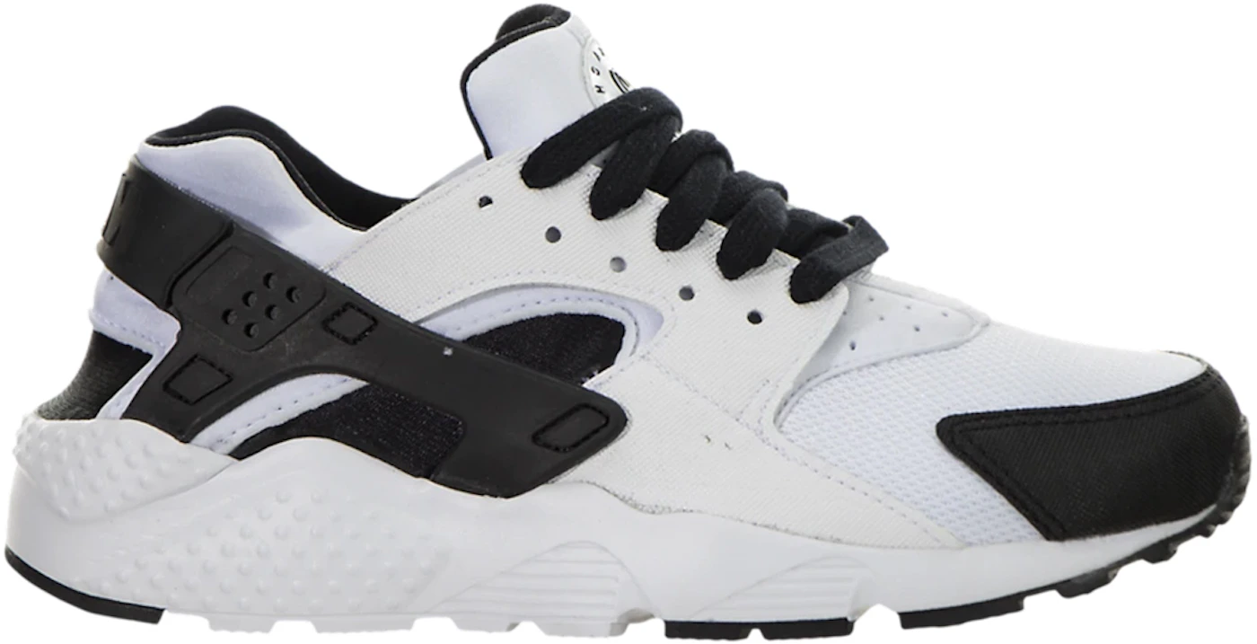 Nike Huarache White Black (GS) - 654275-103